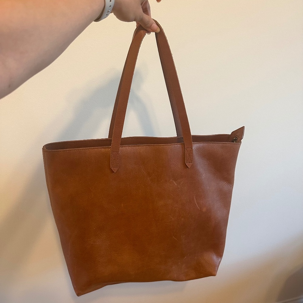 Madewell Zip-Top Transport Tote